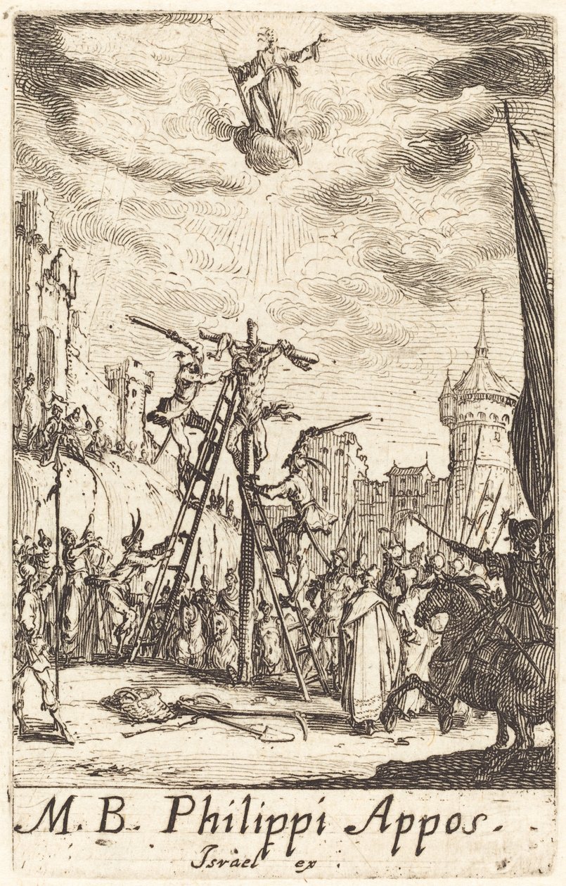 O Martírio de São Filipe de Jacques Callot