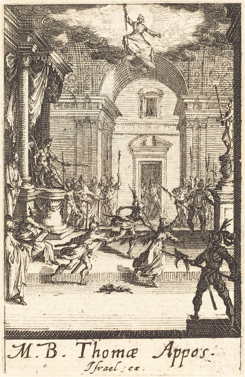 O Martírio de São Tomás de Jacques Callot