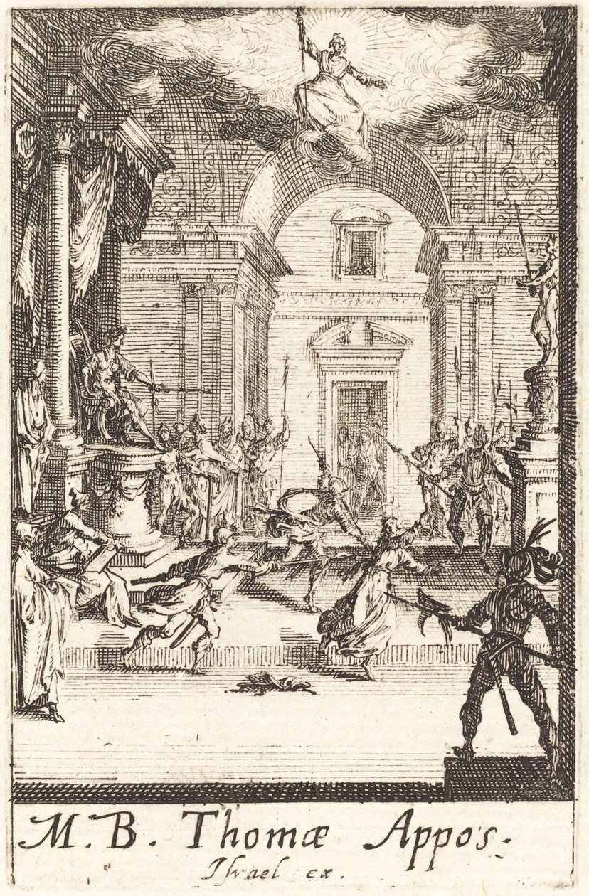 O Martírio de São Tomás de Jacques Callot