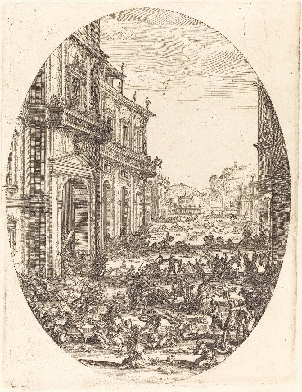 O Massacre dos Inocentes de Jacques Callot