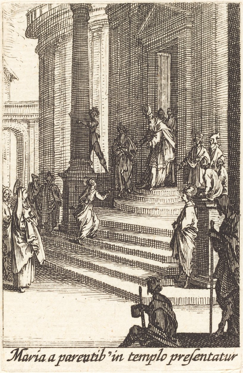 A Apresentação da Virgem de Jacques Callot
