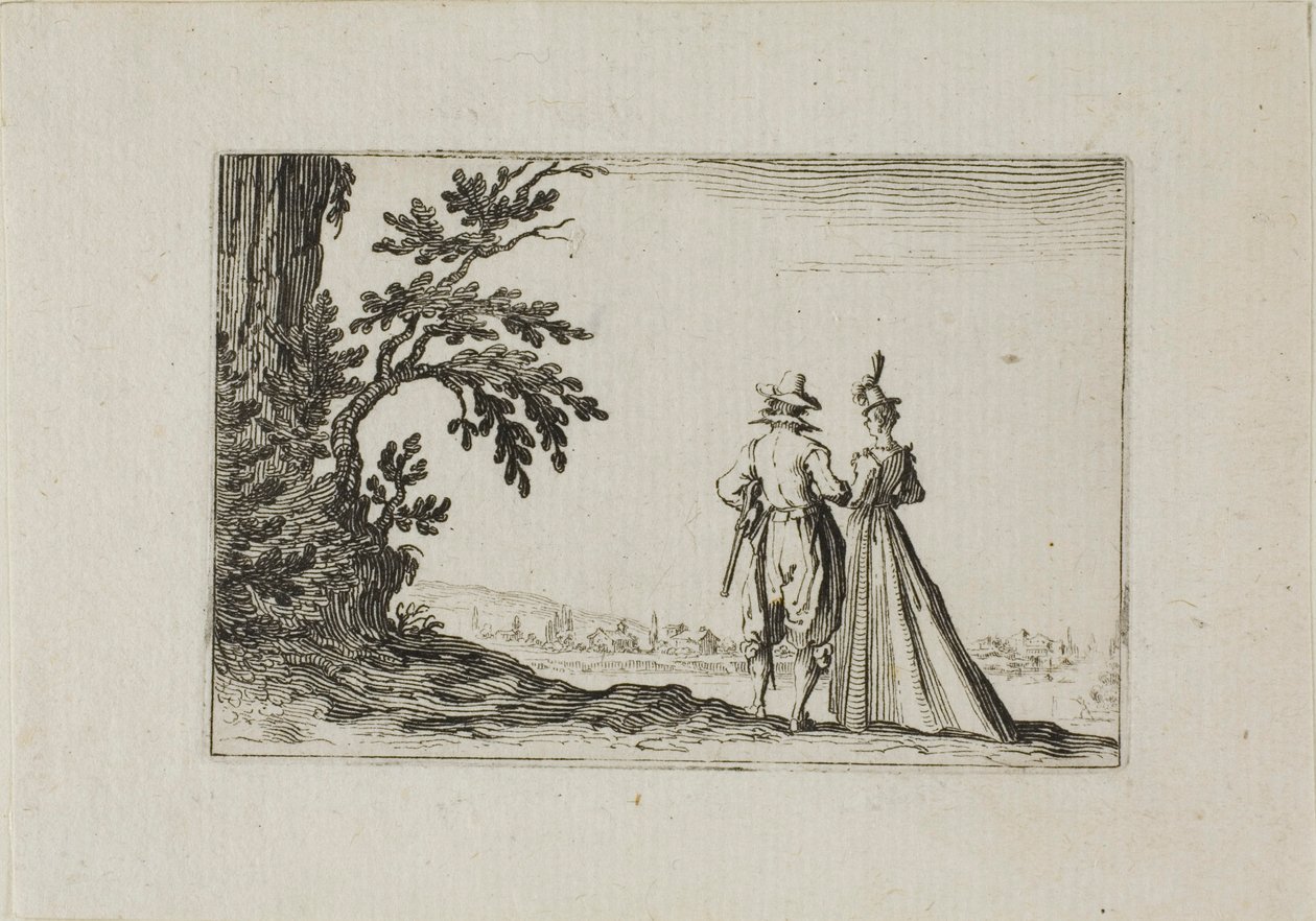 O Passeio, de Os Caprichos de Jacques Callot
