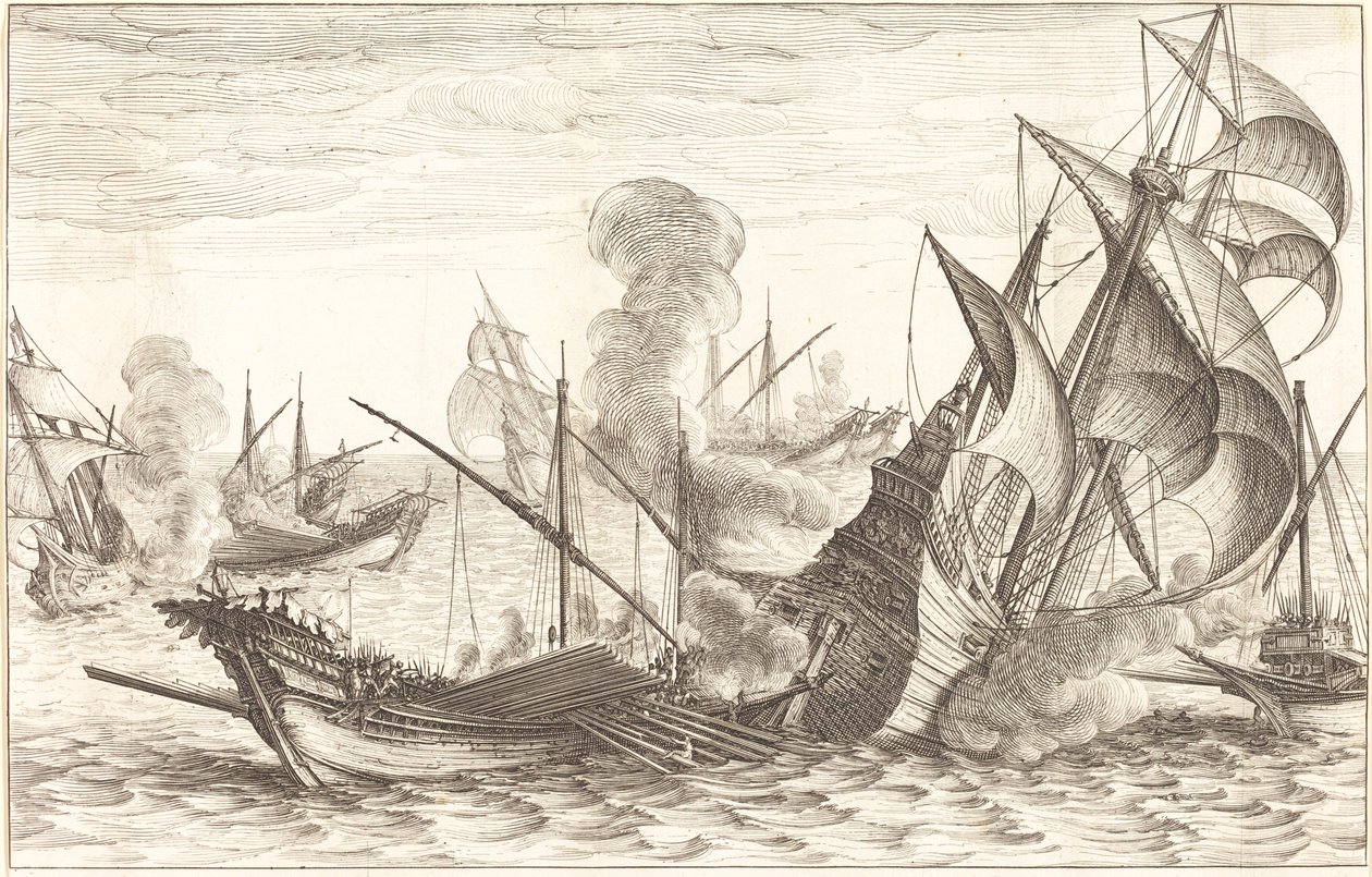 A Segunda Batalha Naval de Jacques Callot