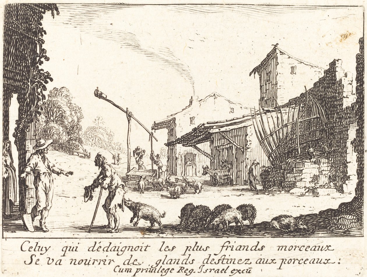 O porqueiro de Jacques Callot