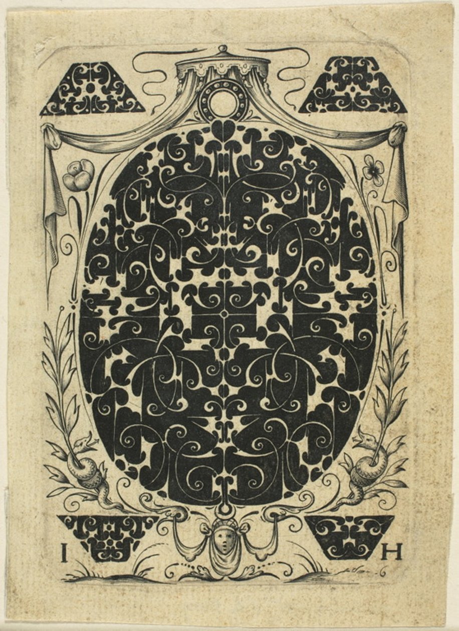 Placa Ornamental II de Jacques Hurtu