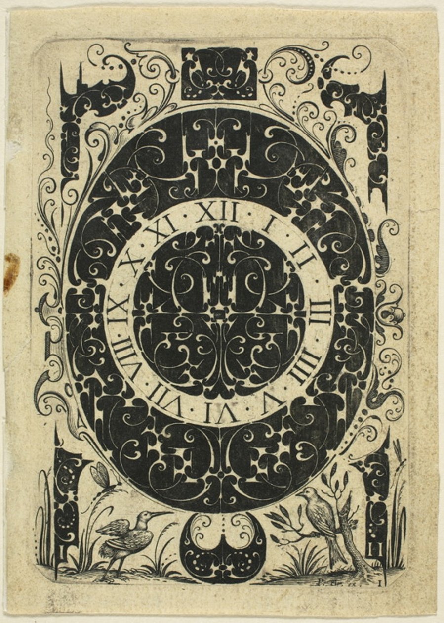 Placa Ornamental I de Jacques Hurtu