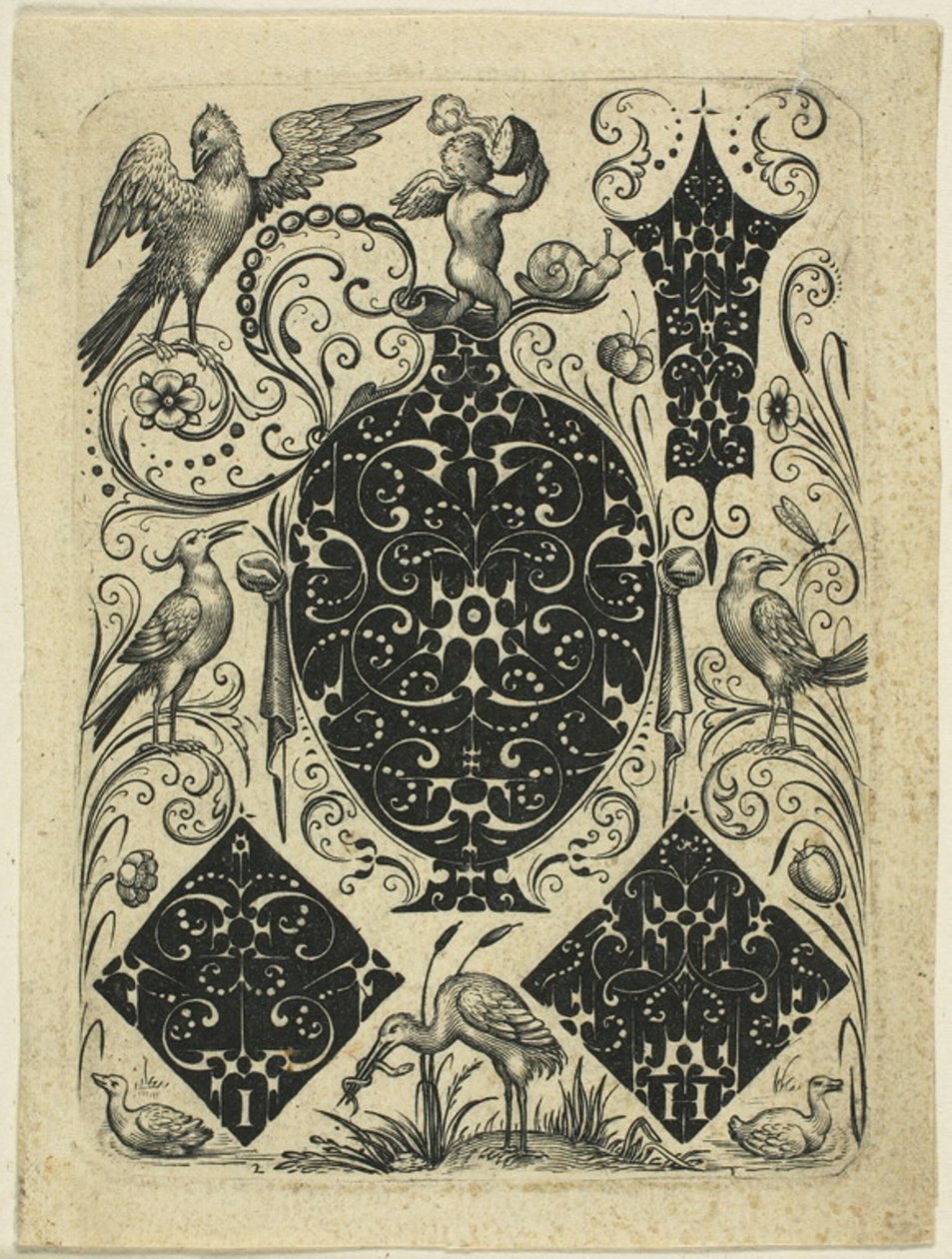 Placa Ornamental VI de Jacques Hurtu
