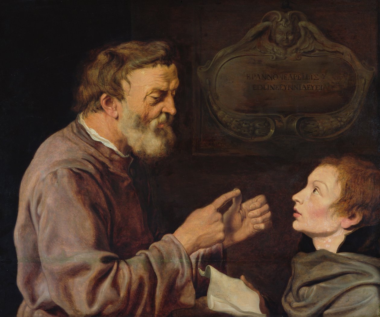 Mestre e aluno de Jacques II de Gheyn