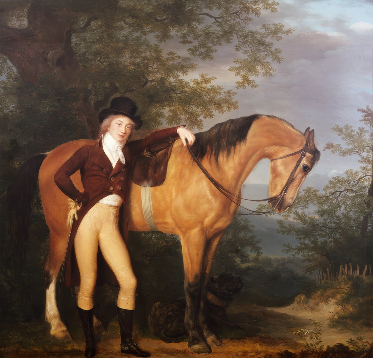 Autorretrato Jacques-Laurent Agasse de Jacques Laurent Agasse
