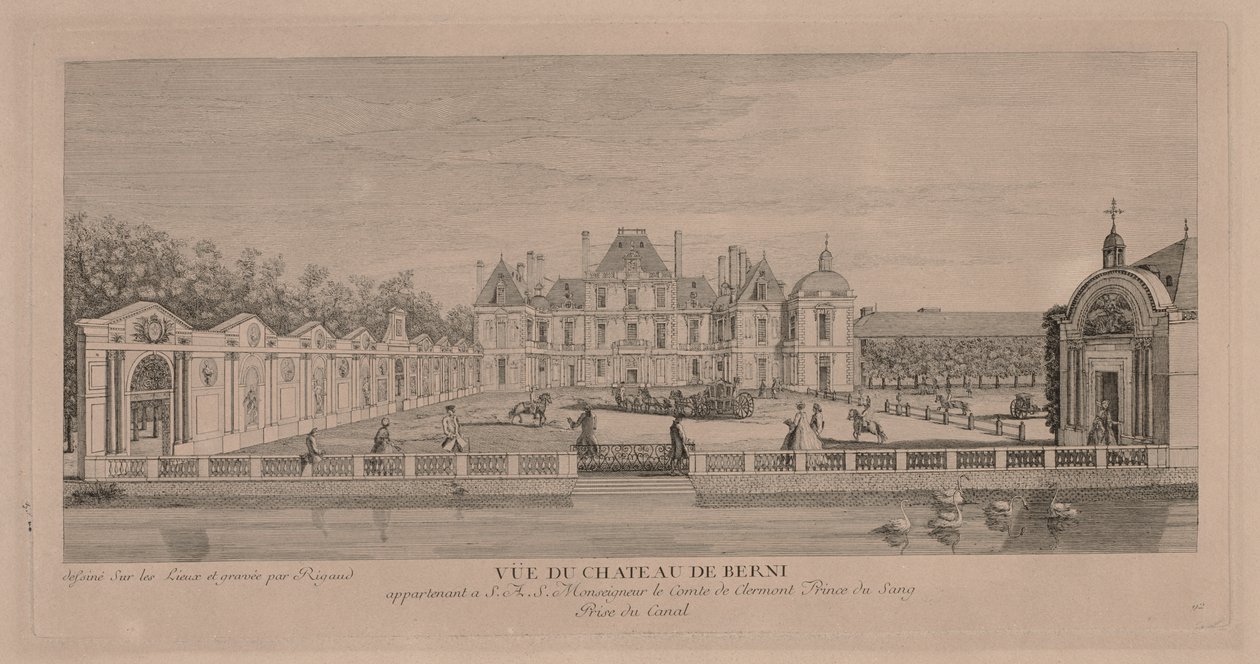 Castelo de Berny de Jacques Rigaud