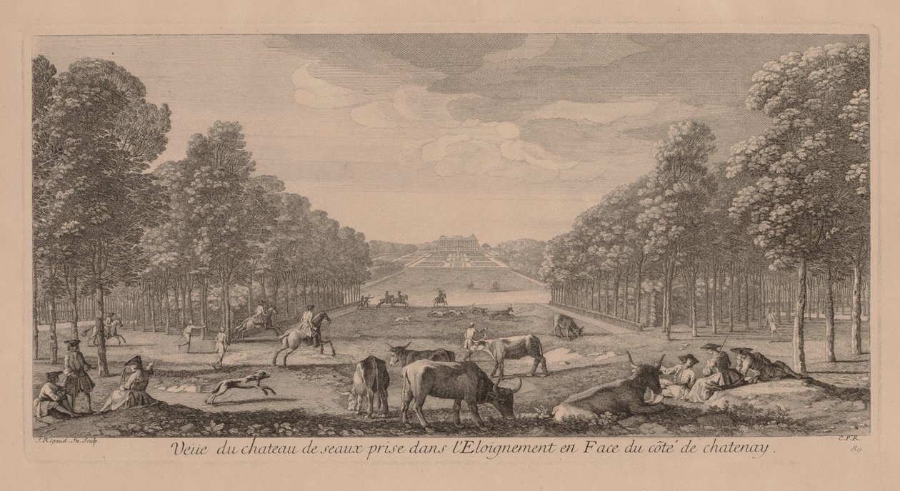 Castelo de Berny de Jacques Rigaud