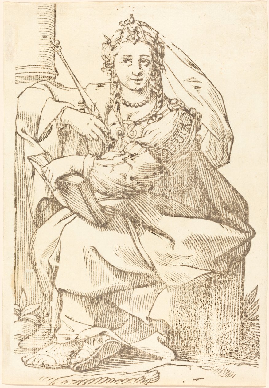 Sibila Frígia de Jacques Stella
