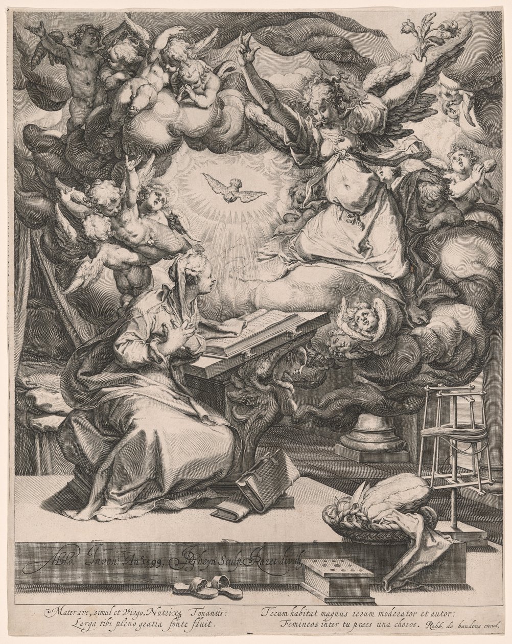 A Anunciação de Jacques de Gheyn II
