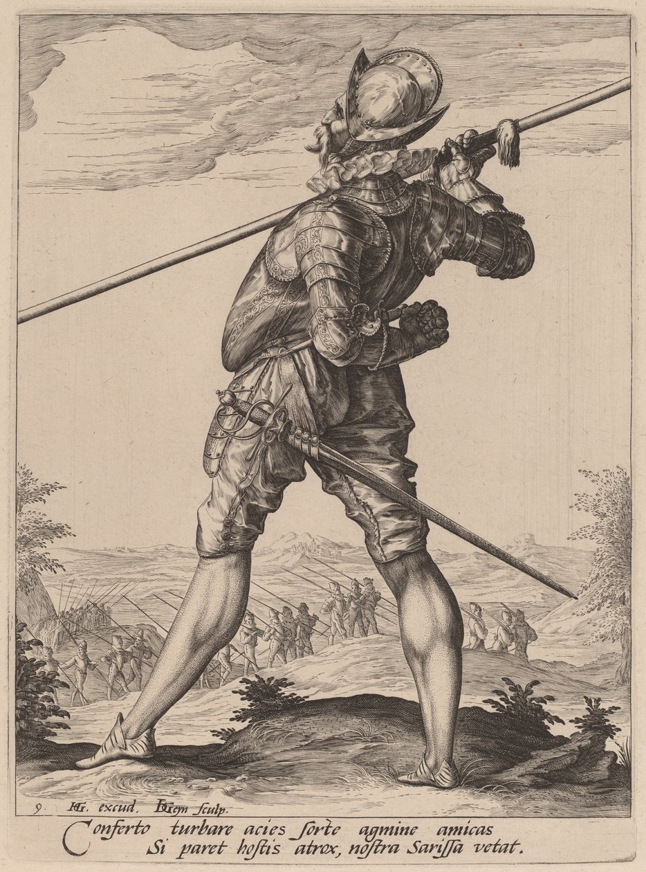 Mais tempo de Jacques de Gheyn II after Hendrik Goltzius