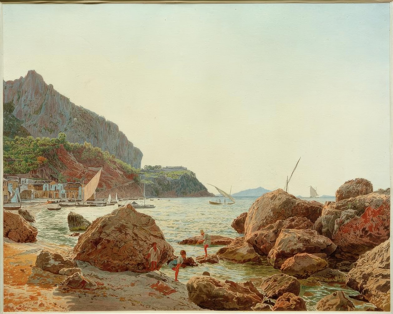 O grande fuzileiro naval da ilha de Capri de Jakob Alt