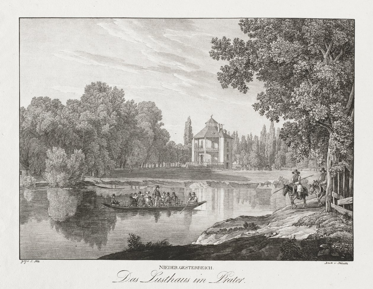 Baixa Áustria, The Lusthaus no Prater de Jakob Alt