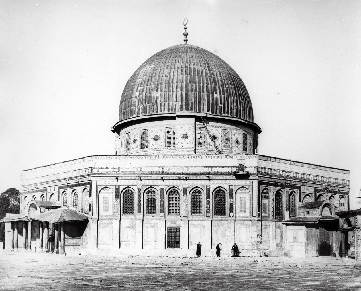 A cúpula da rocha, 1858 de Felice Beato