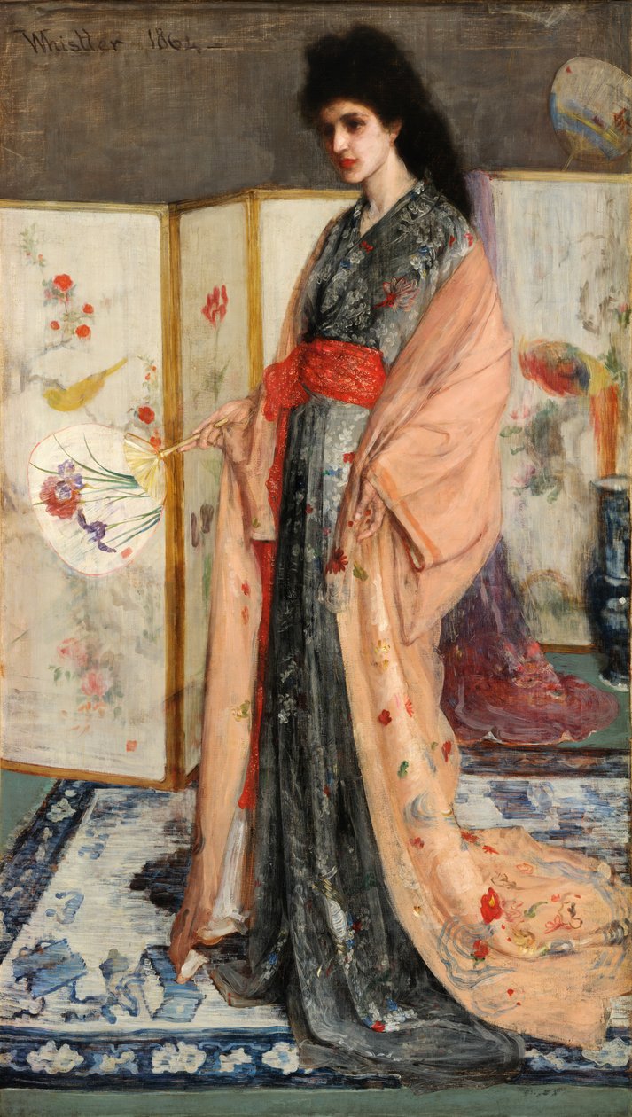A princesa do país da china de James Abbott McNeill Whistler