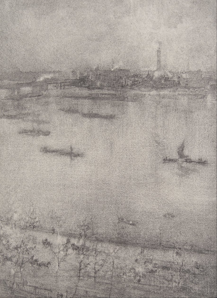 O Tamisa de James Abbott McNeill Whistler
