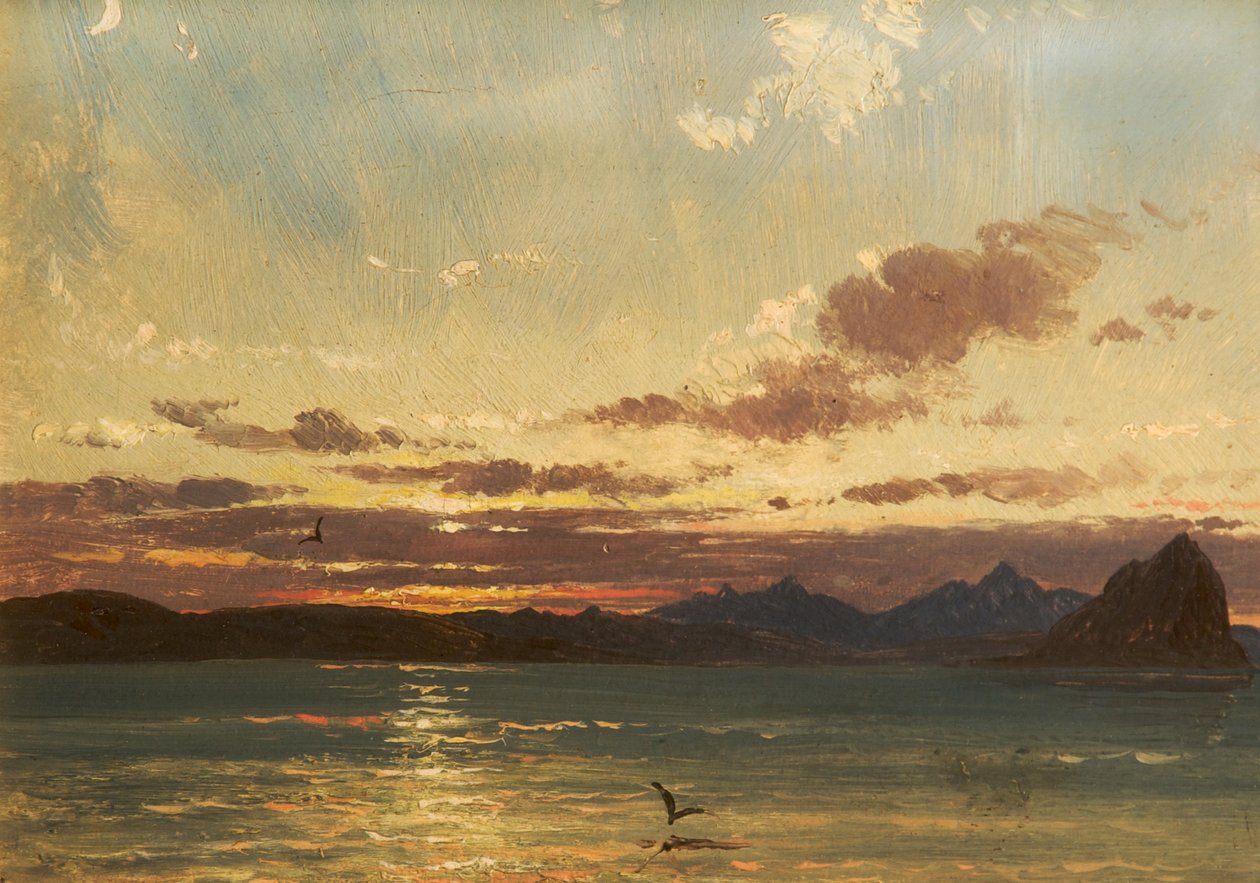 Ilha de Arran, c.1840-75 de Francis Danby