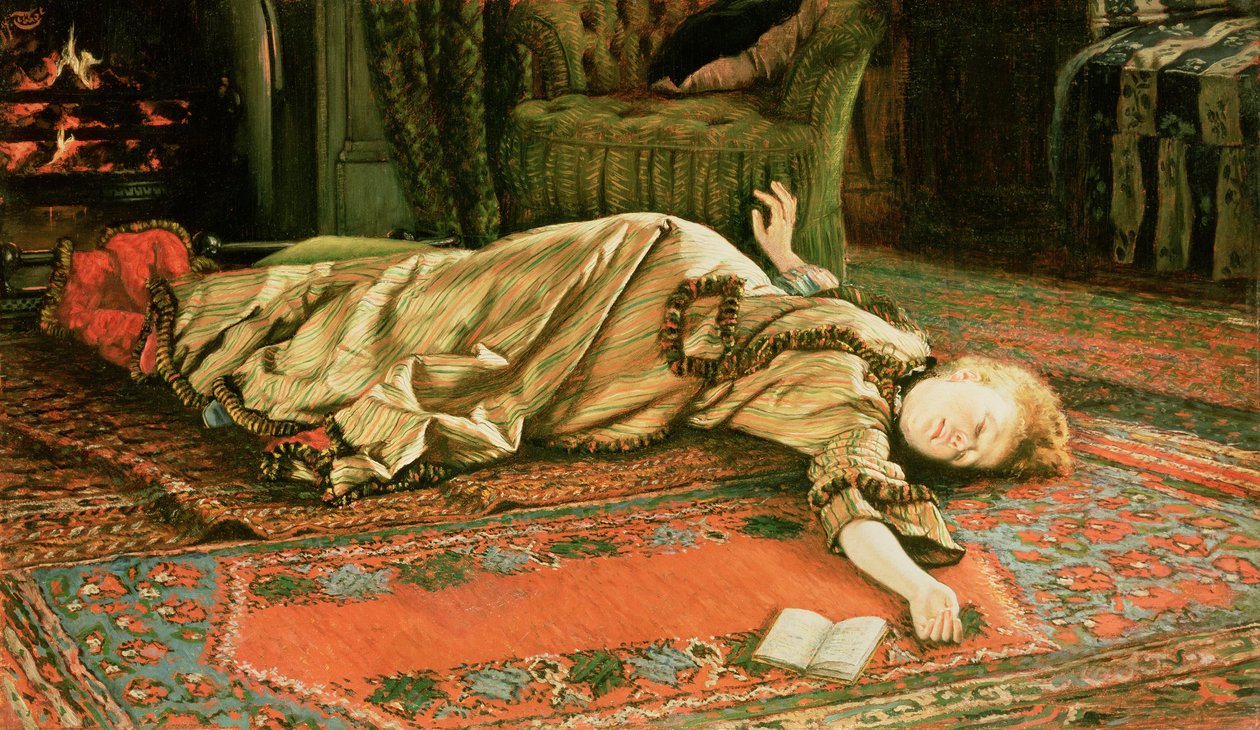 Abandonado, c.1881-2 (painel) de James Jacques Joseph Tissot