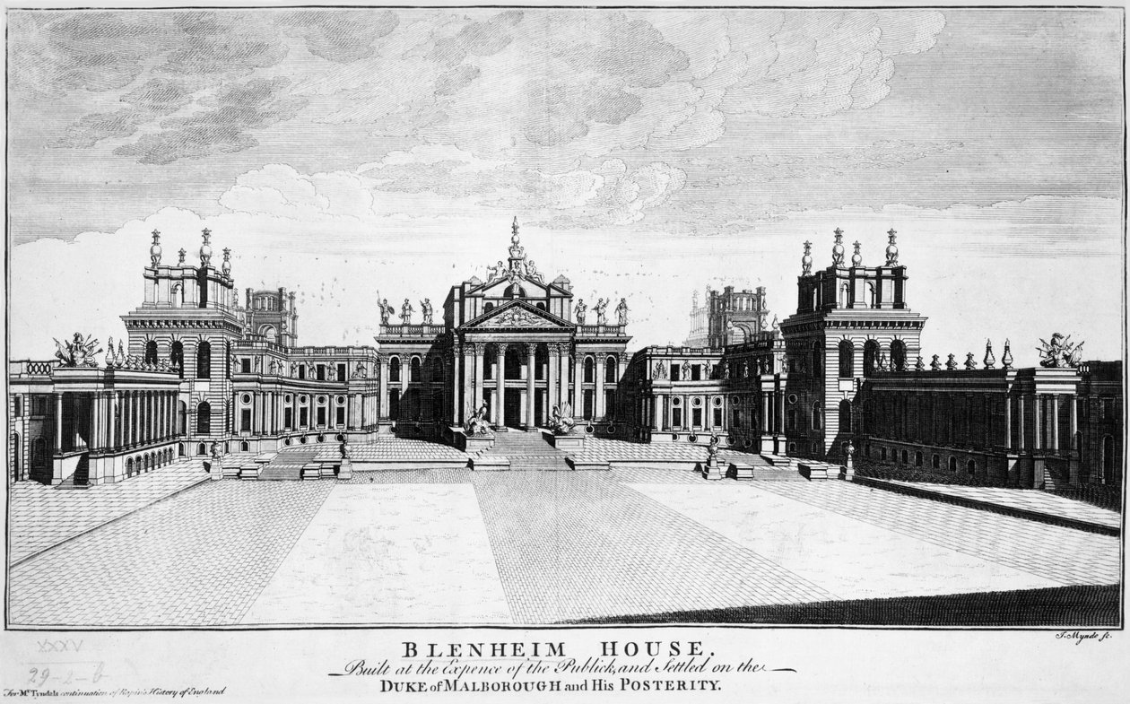 Palácio de Blenheim de James Mynde