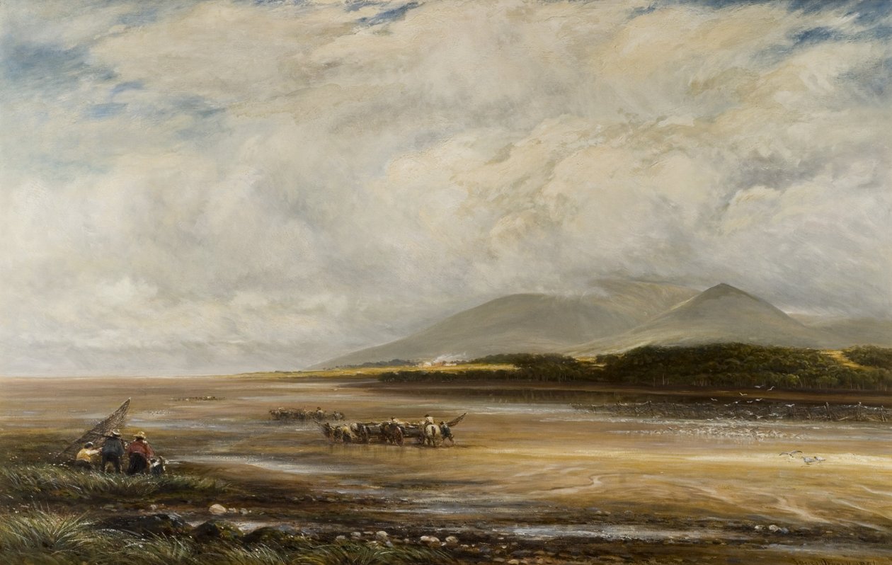 O Solway, Criffel à distância de James Orrock