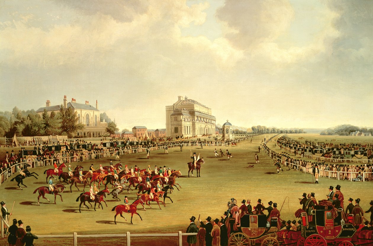 O começo do St. Leger, 1830 de James Pollard