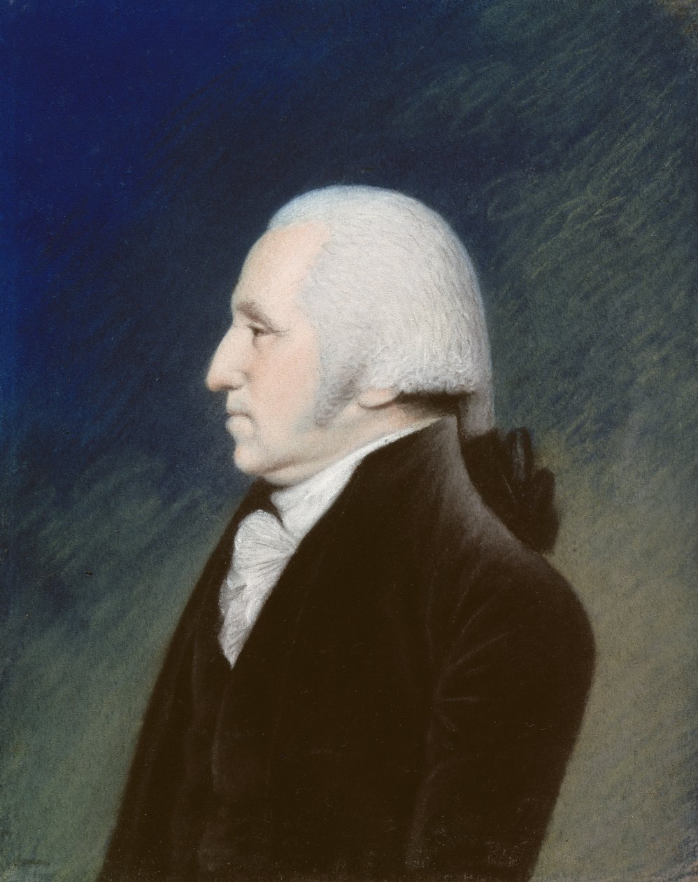 George Washington, 1795 (pastel sobre papel) de James Sharples