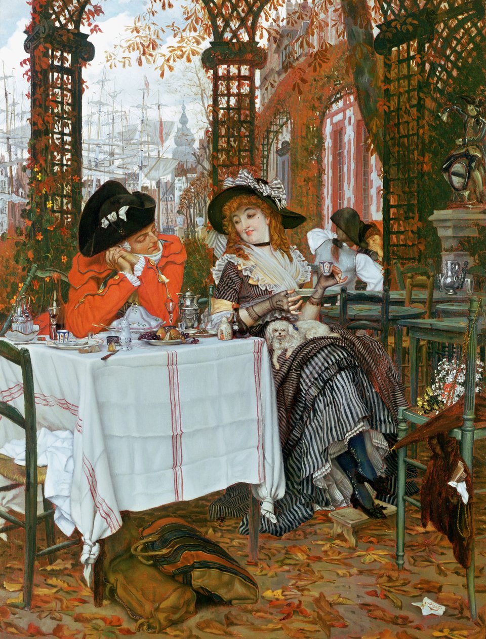 Um almoço de James Jacques Joseph Tissot