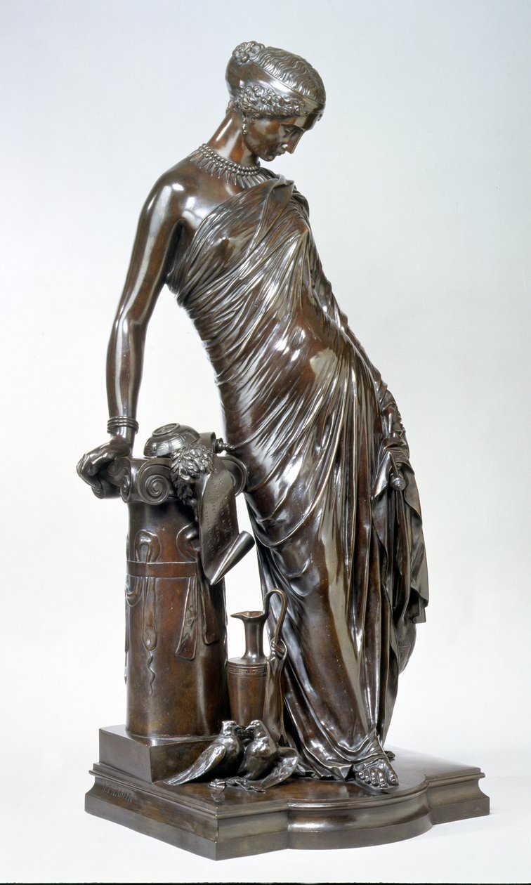 Safo em pé de James Pradier