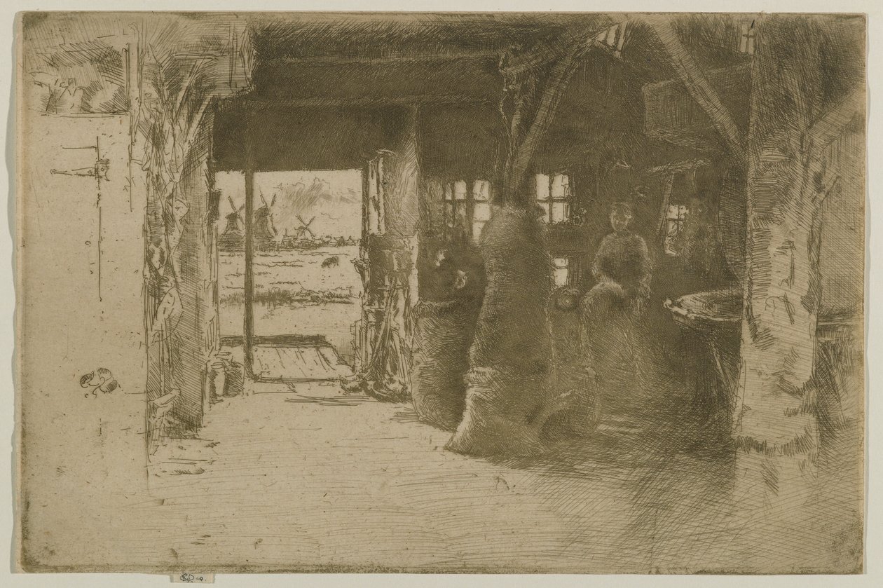 O moinho de James Abbott McNeill Whistler