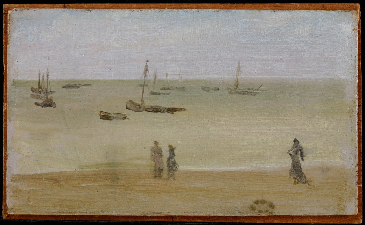 Beira do mar de James Abbott McNeill Whistler