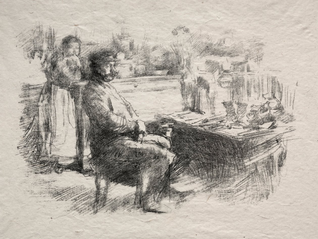 O sapateiro. de James Abbott McNeill Whistler