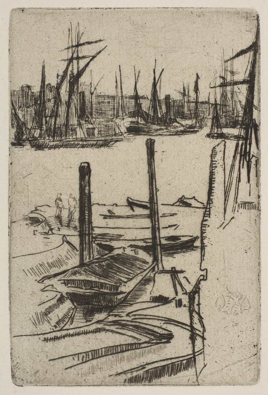 A associação minúscula, [1879]. de James Abbott McNeill Whistler