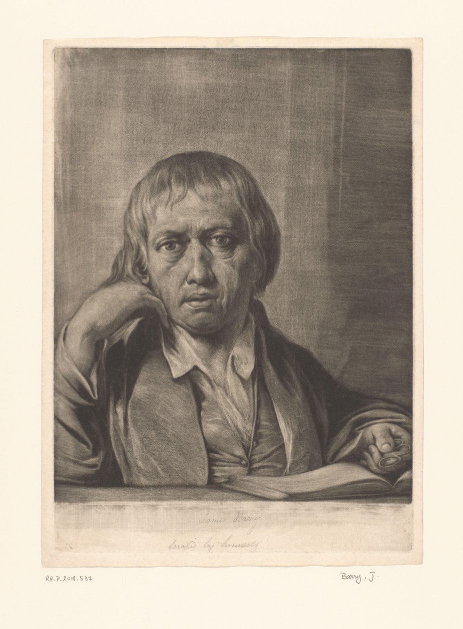 Auto-retrato
Zelfportret de James Barry