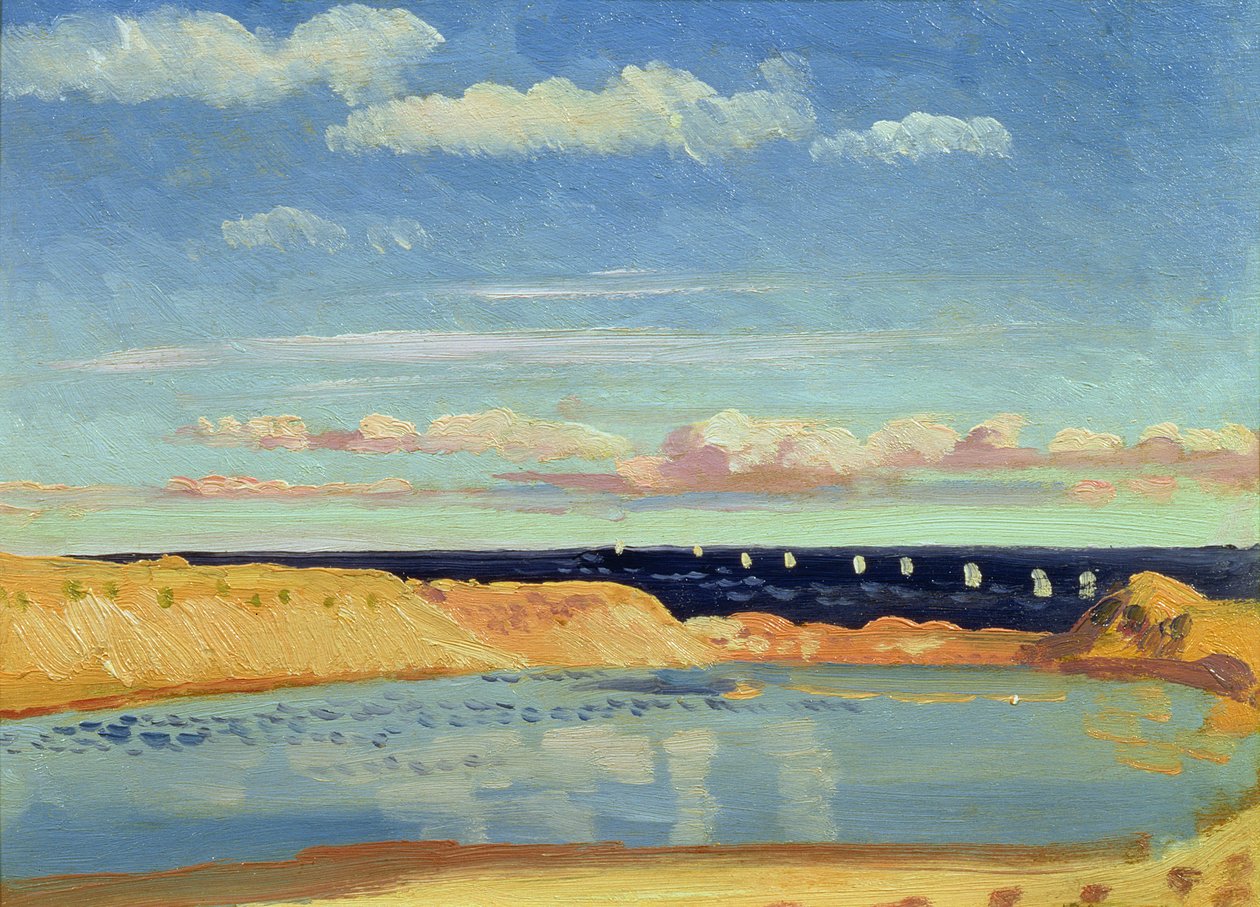 The Rock Pool, 1911 de James Dickson Innes