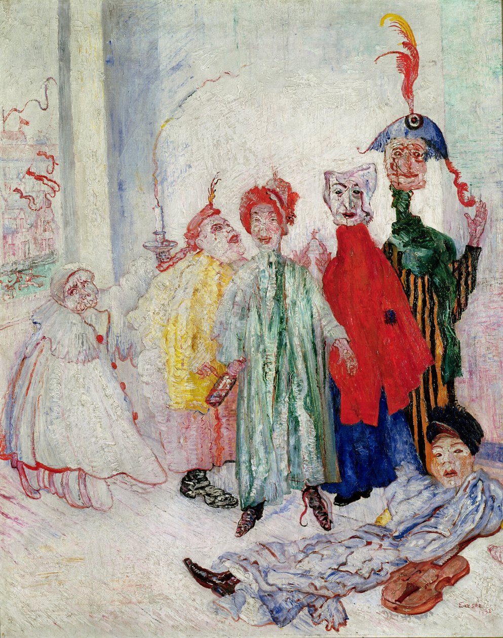 As estranhas máscaras de James Ensor