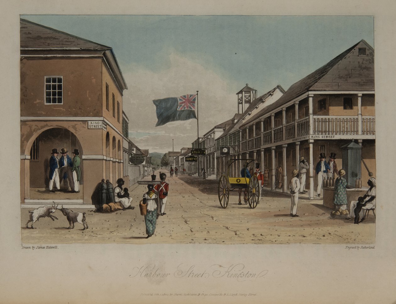 Harbour Street, Kingston de James Hakewill