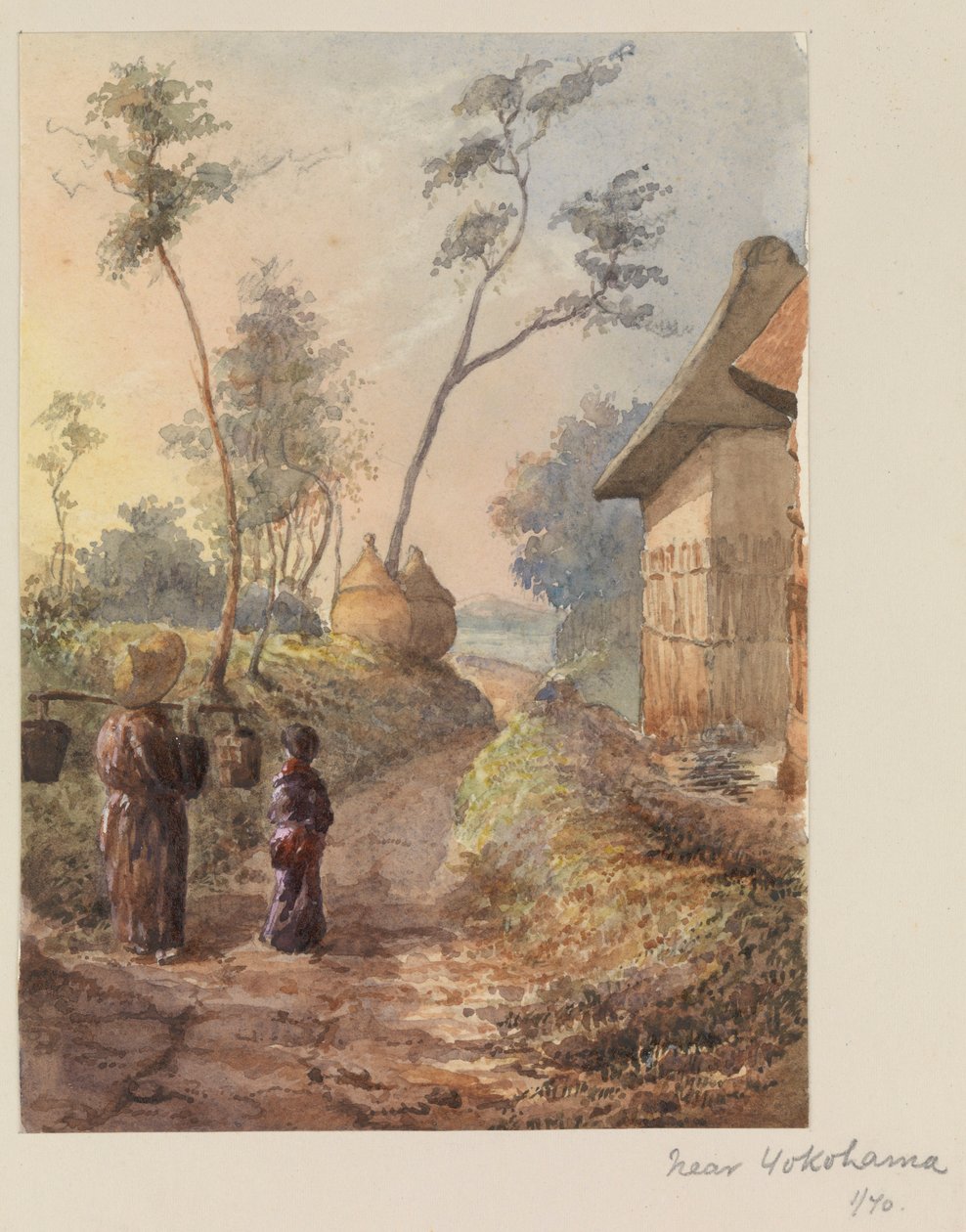 Perto de Yokohama, Japão de James Henry Butt
