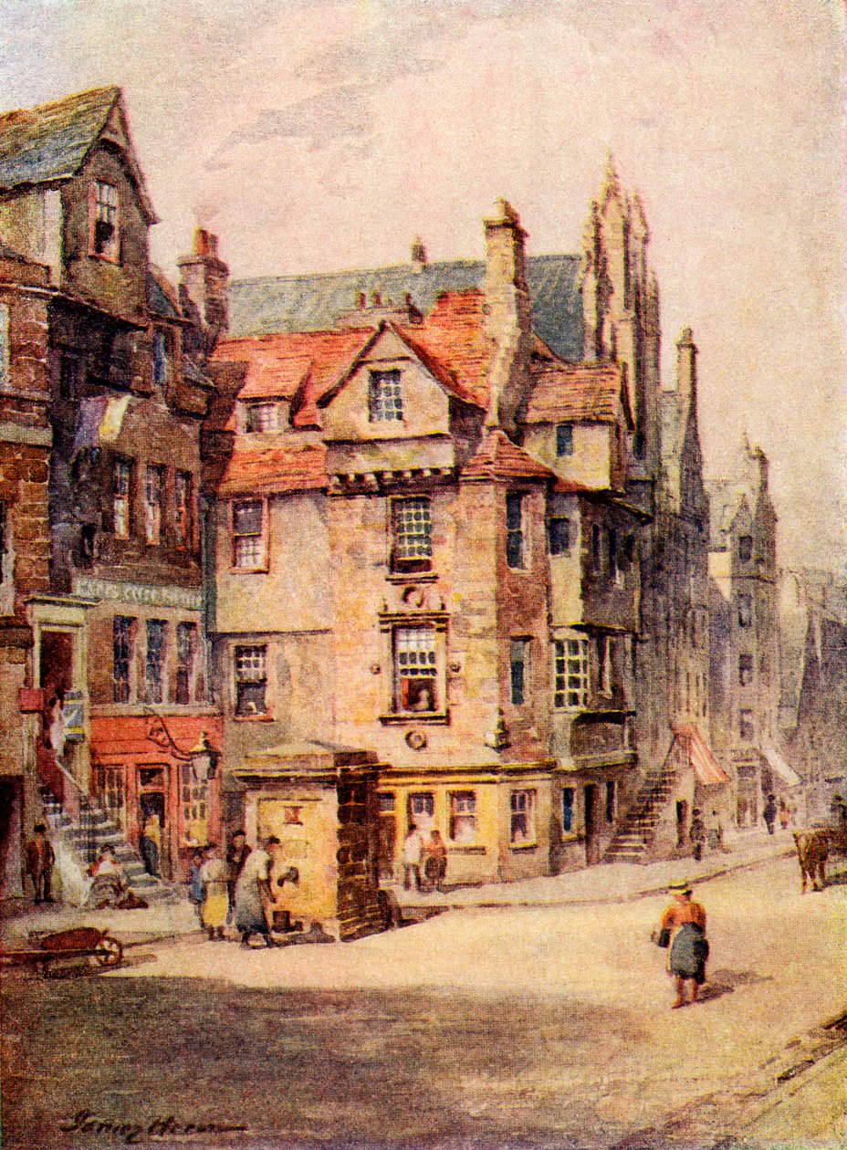 John Knoxs house - de James Heron