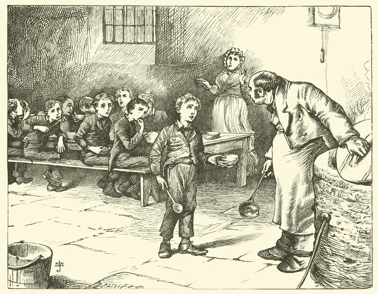 Oliver Twist pede mais de James Mahoney