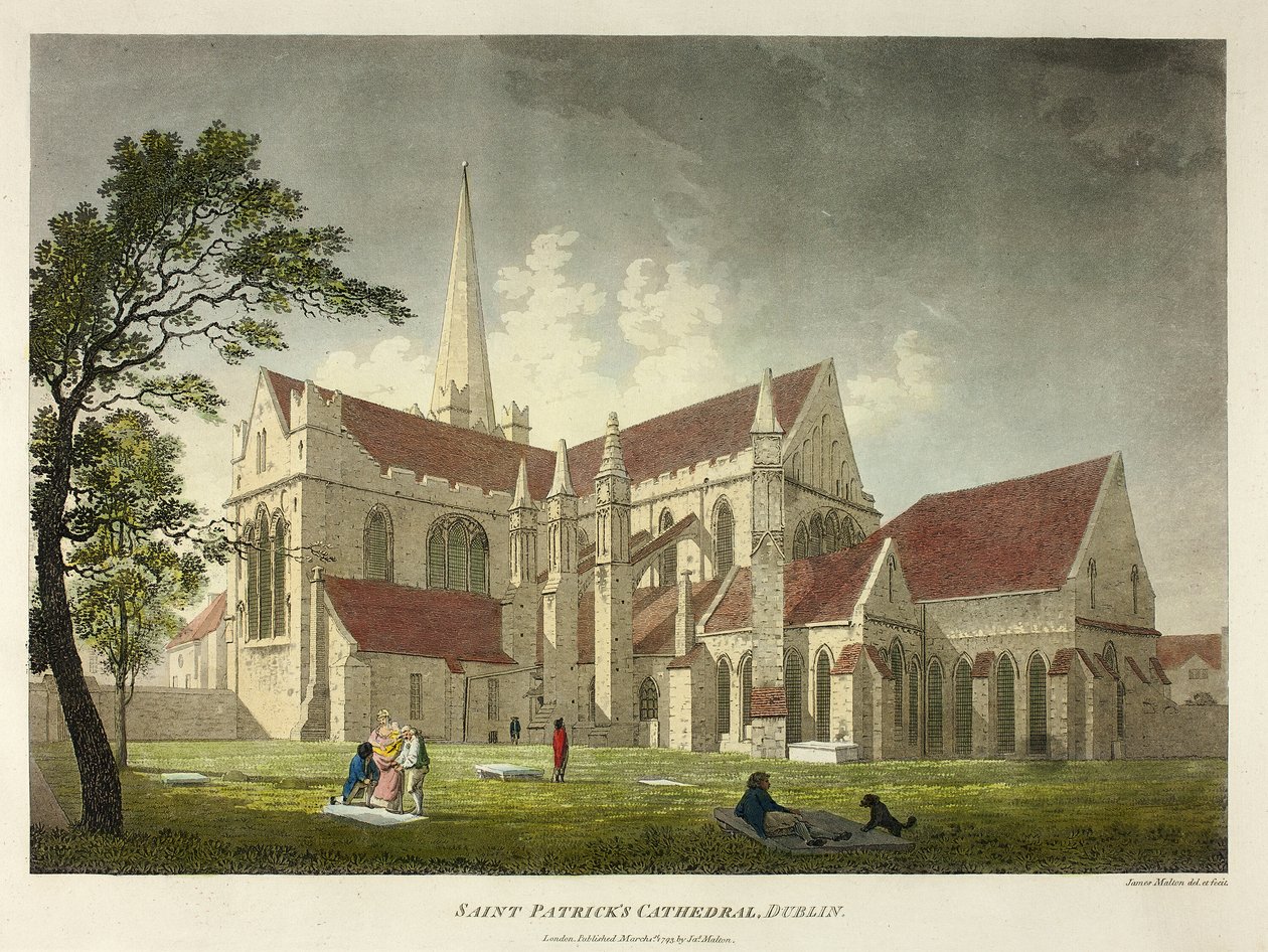 Catedral de São Patrício, Dublin de James Malton