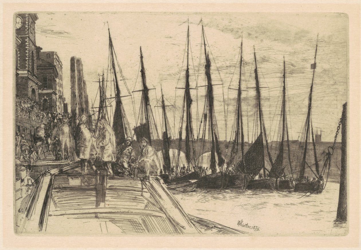 Billingsgate de James Abbott McNeill Whistler