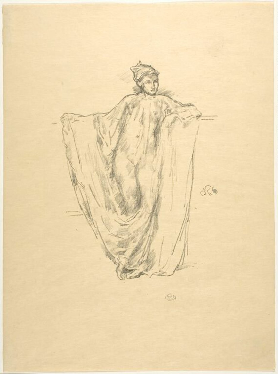 Figura Estudo de James McNeill Whistler