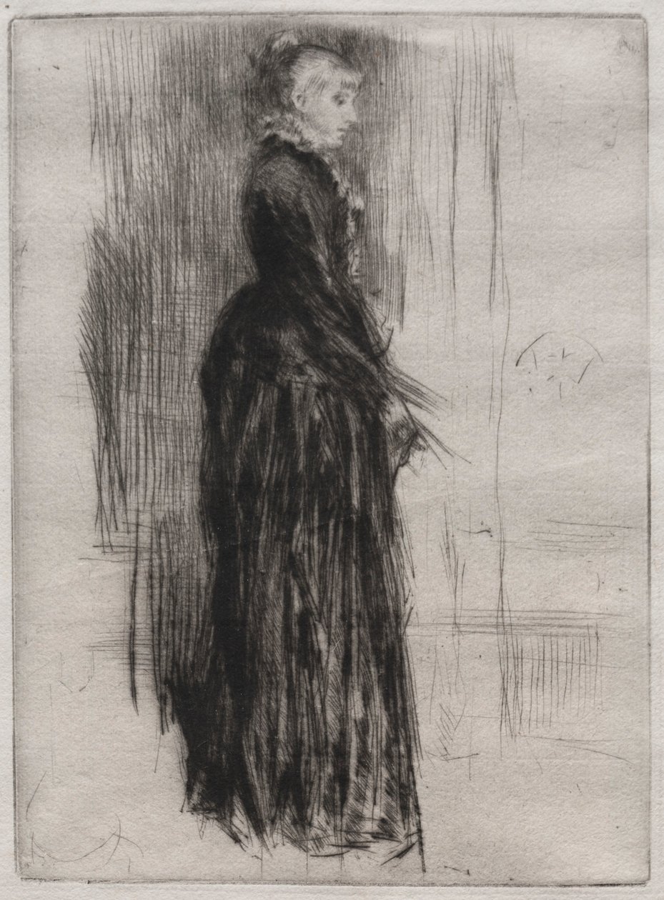 Vestido de veludo de James McNeill Whistler