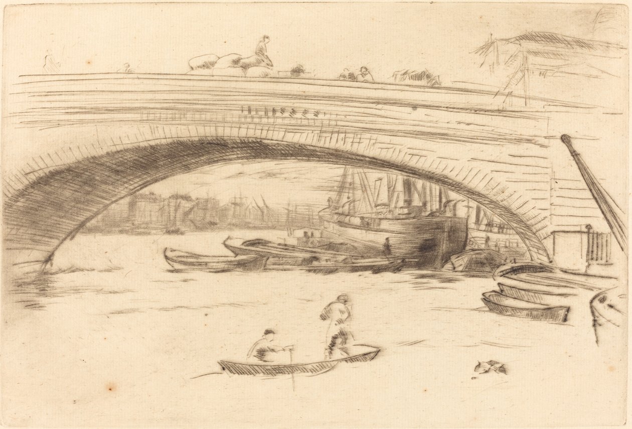 Ponte de Londres de James Abbott McNeill Whistler