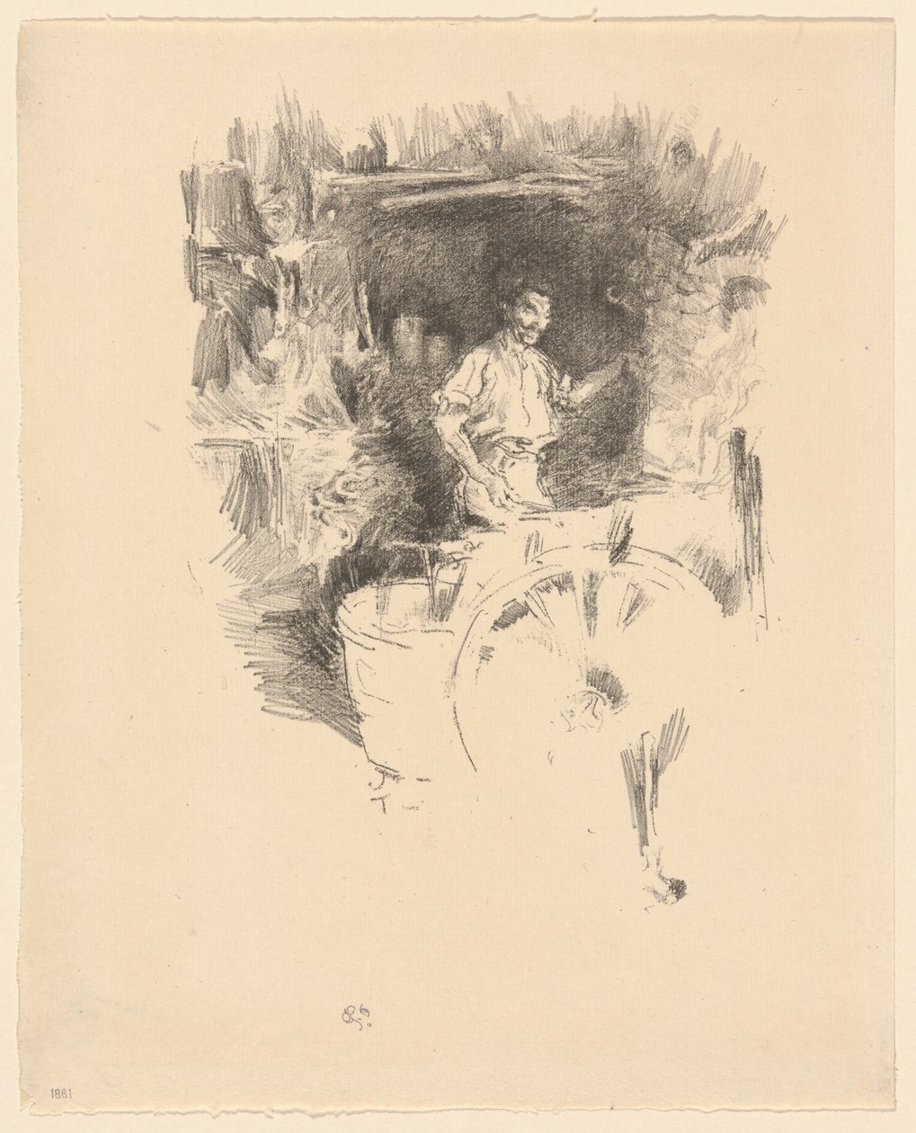 O Ferreiro de James Abbott McNeill Whistler