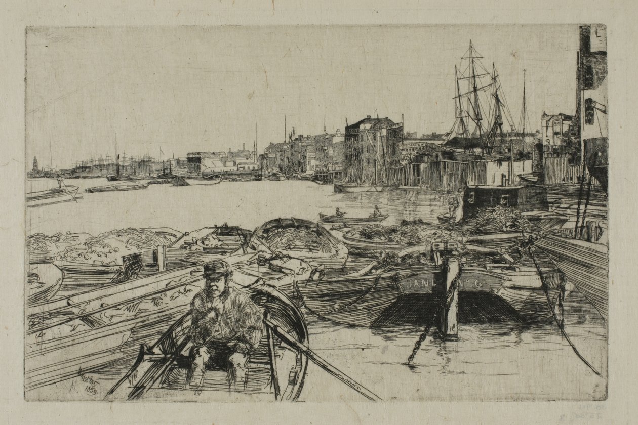 A piscina de James Abbott McNeill Whistler