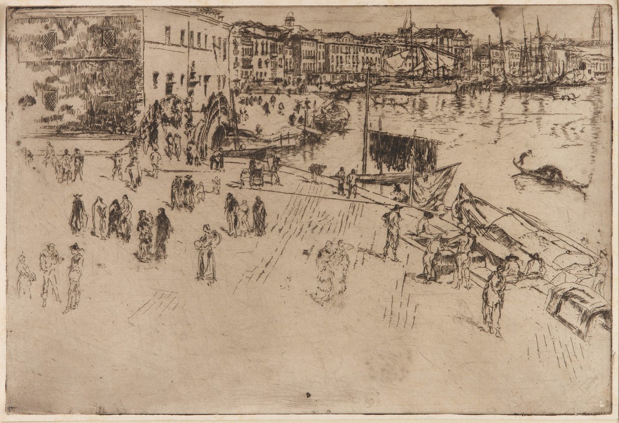 A Riva de James Abbott McNeill Whistler